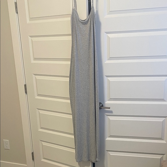 Aerie Light Gray Maxi Dress - Picture 1 of 5